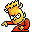 Rollover Mischievous Bart 2 Icon